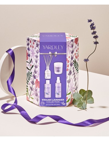 English Lavender Collection Body And Home Gift Set