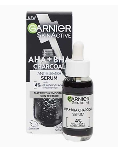 Skin Active AHA And BHA Charcoal Anti Blemish Serum Skin Active AHA And BHA Charcoal Anti Blemish Serum