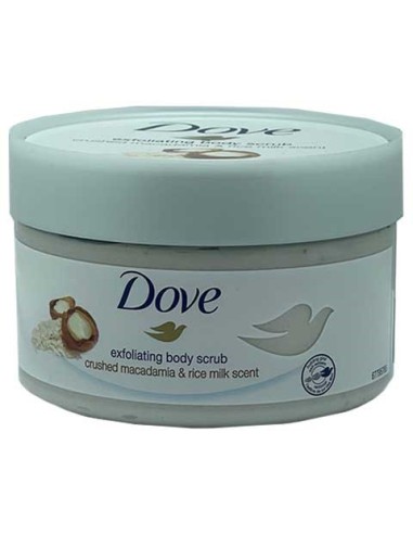 Exfoliating Body Scrub With Macadamia And Rice Milk Exfoliating Body Scrub With Macadamia And Rice Milk