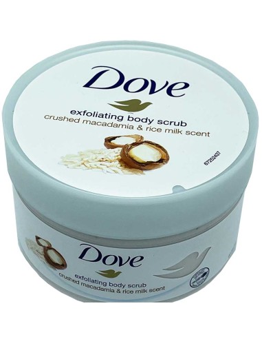 Exfoliating Body Scrub With Macadamia And Rice Milk Exfoliating Body Scrub With Macadamia And Rice Milk