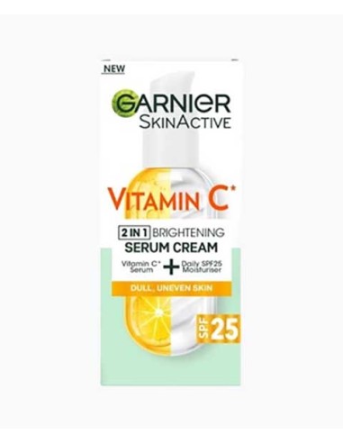 Skin Active Vitamin C 2 In 1 Brightening Serum Cream SPF25 Skin Active Vitamin C 2 In 1 Brightening Serum Cream SPF25
