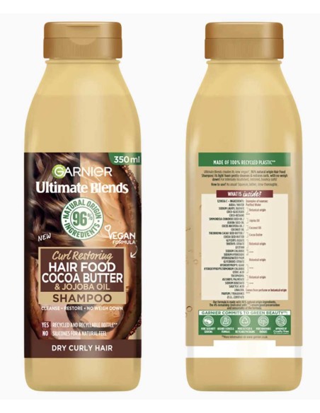 Ultimate Blends Cocoa Butter Hair Food Curl Restoring Shampoo Ultimate Blends Cocoa Butter Hair Food Curl Restoring Shampoo