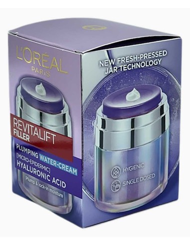 Revitalift Filler Plumping Water Cream With Hyaluronic Acid Revitalift Filler Plumping Water Cream With Hyaluronic Acid