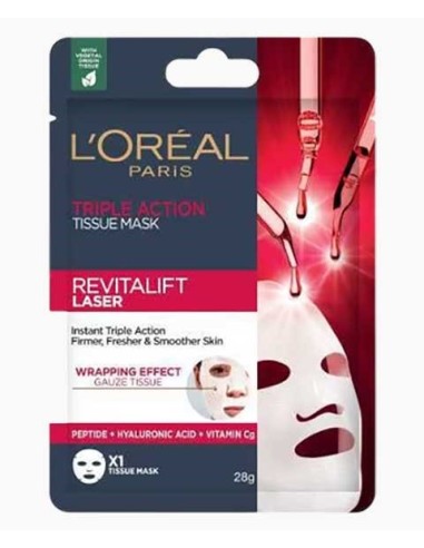 Revitalift Laser Triple Action Tissue Mask Revitalift Laser Triple Action Tissue Mask