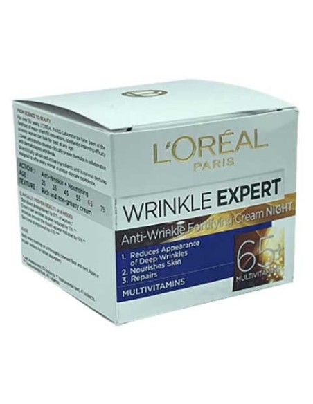 Wrinkle Expert 65 Plus Anti Wrinkle Fortifying Night Cream