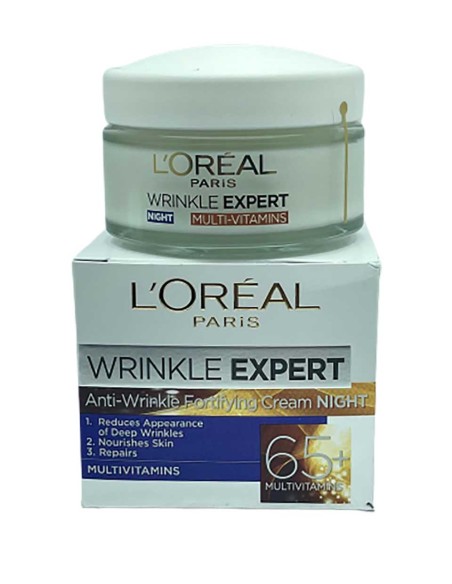 Wrinkle Expert 65 Plus Anti Wrinkle Fortifying Night Cream Wrinkle Expert 65 Plus Anti Wrinkle Fortifying Night Cream