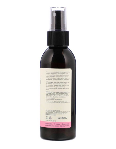 Australian Natural Skincare Rose Hydrating Mist Toner Australian Natural Skincare Rose Hydrating Mist Toner