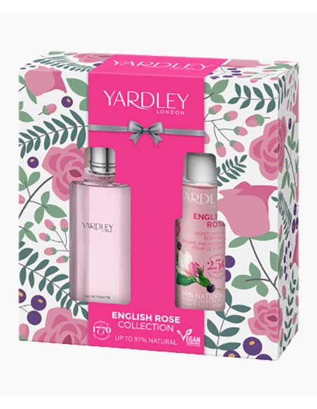 English Rose Collection EDT And Body Mist Gift Set
