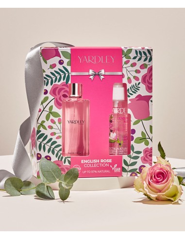 English Rose Collection EDT And Body Mist Gift Set