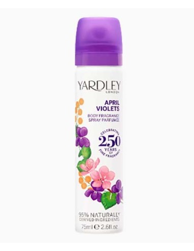 Yardley April Violets Body Fragrance Spray Yardley April Violets Body Fragrance Spray