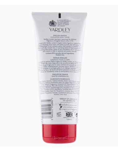 Yardley English Dahlia Exfoliating Body Scrub
