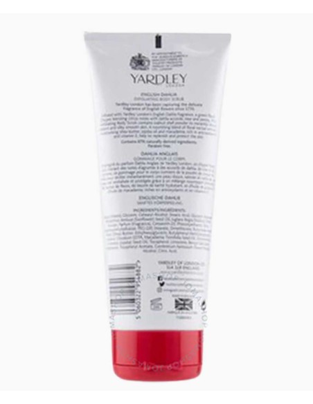 Yardley English Dahlia Exfoliating Body Scrub