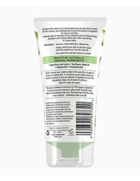 Organic Aloe Vera Soothing Hydration Wet Skin Moisturiser Organic Aloe Vera Soothing Hydration Wet Skin Moisturiser