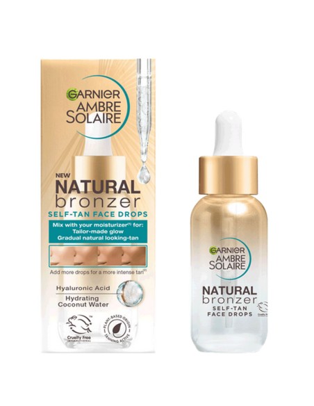 Ambre Solaire Natural Bronzer Self Tan Face Drops