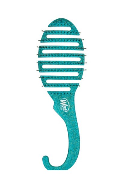Wetbrush Shower Detangler Teal Glitter