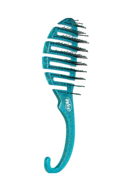 Wetbrush Shower Detangler Teal Glitter Wetbrush Shower Detangler Teal Glitter