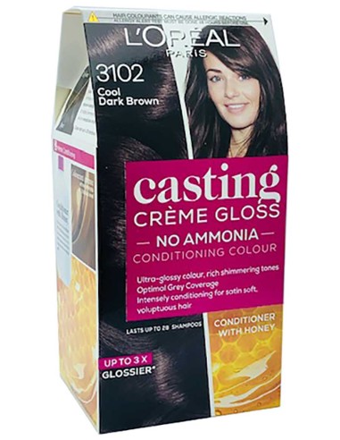 Casting Creme Gloss Conditioning Color 3102 Cool Dark Brown
