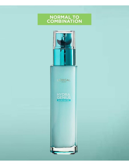 Hydra Genius Aloe Water 72H Liquid Moisturiser For Normal To Combination Skin Hydra Genius Aloe Water 72H Liquid Moisturiser For Normal To Combination Skin