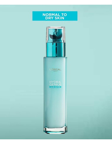 Hydra Genius Aloe Water 72H Liquid Moisturiser For Normal To Dry Skin Hydra Genius Aloe Water 72H Liquid Moisturiser For Normal To Dry Skin