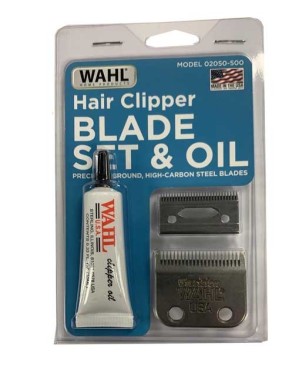Hair Clipper Blade Set And Oil