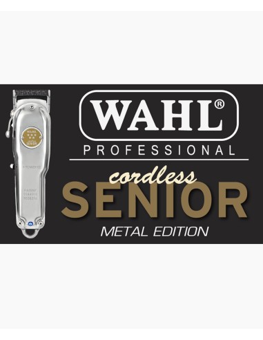 Wahl Professional Cordless Senior Metal Limited Edition Wahl Professional Cordless Senior Metal Limited Edition