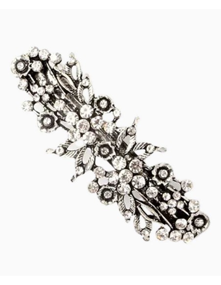 Vintage Style Crystal Flower Barrette 4226 Vintage Style Crystal Flower Barrette 4226