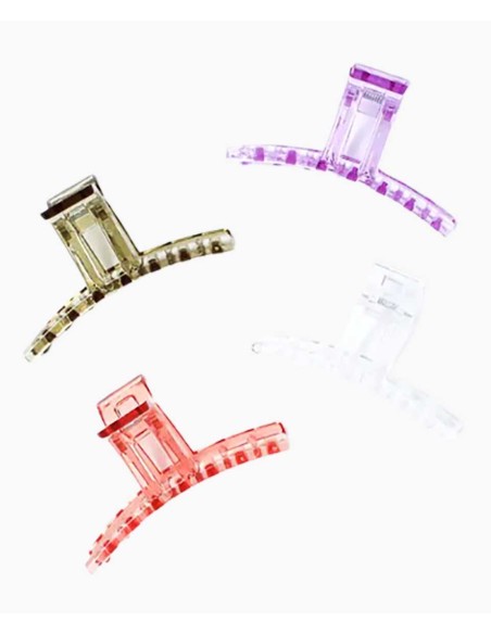 Coloured Transparent Curved Clamp 8725A