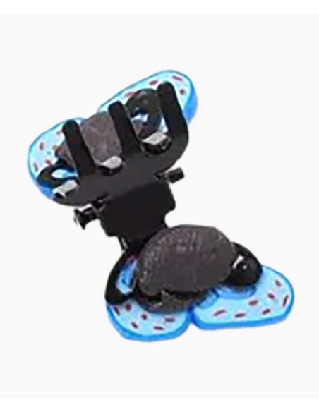 Card Of 4 Fimo Butterfly Mini Clamps 4190