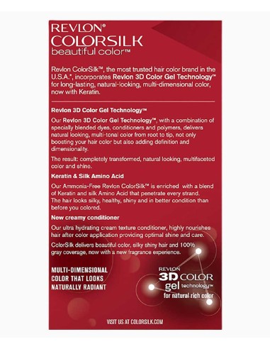 Colorsilk Beautiful Color Permanent Hair Color 40 Medium Ash Brown