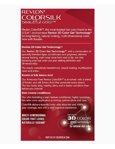 Colorsilk Beautiful Color Permanent Hair Color 40 Medium Ash Brown