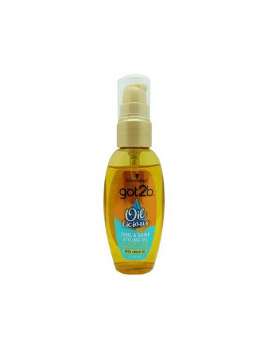 Got2b Oil Licious Tame And Shine Styling Oil With Argan Oil Got2b Oil Licious Tame And Shine Styling Oil With Argan Oil