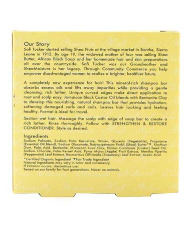 Jamaican Black Castor Oil Bentonite Clay Shampoo Bar Jamaican Black Castor Oil Bentonite Clay Shampoo Bar