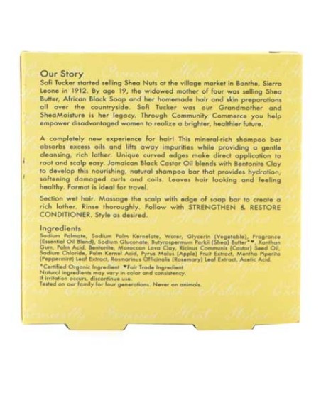 Jamaican Black Castor Oil Bentonite Clay Shampoo Bar Jamaican Black Castor Oil Bentonite Clay Shampoo Bar