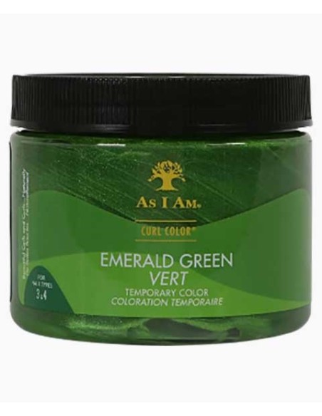 As I Am Curl Color Emerald Green Temporary Color As I Am Curl Color Emerald Green Temporary Color