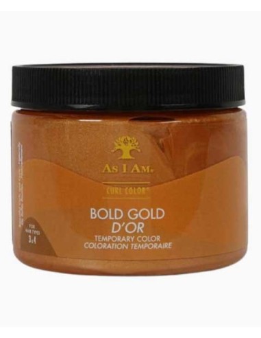 As I Am Curl Color Bold Gold Temporary Color As I Am Curl Color Bold Gold Temporary Color