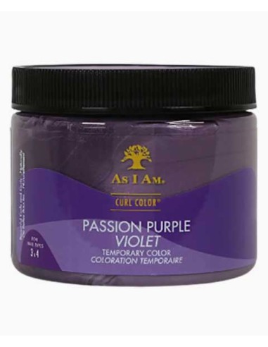 As I Am Curl Color Passion Purple Violet Temporary Color As I Am Curl Color Passion Purple Violet Temporary Color