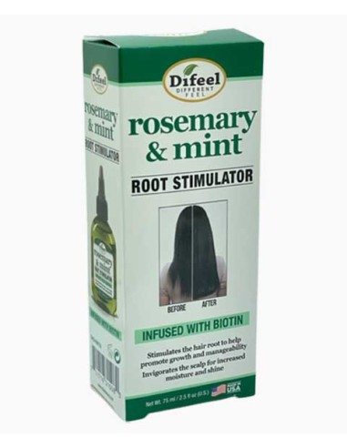 Difeel Rosemary And Mint Root Stimulator Infused With Biotin Difeel Rosemary And Mint Root Stimulator Infused With Biotin