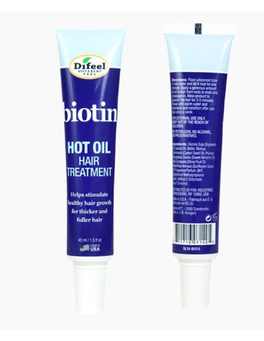 Difeel Biotin Hot Oil Hair Treatment Difeel Biotin Hot Oil Hair Treatment