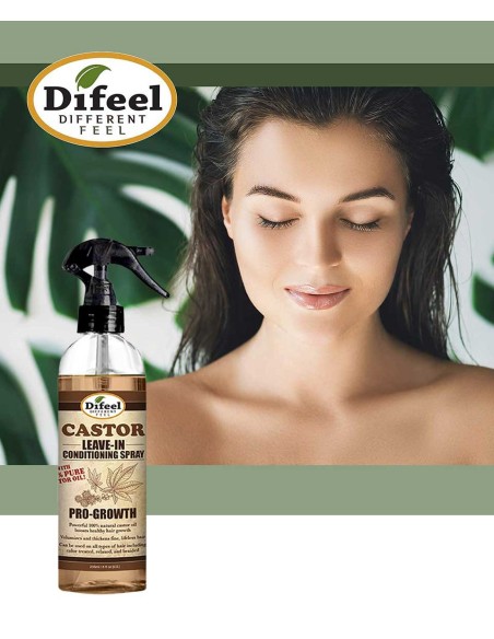 Difeel Pure Castor Oil Pro Growth Leave In Conditioning Difeel Pure Castor Oil Pro Growth Leave In Conditioning