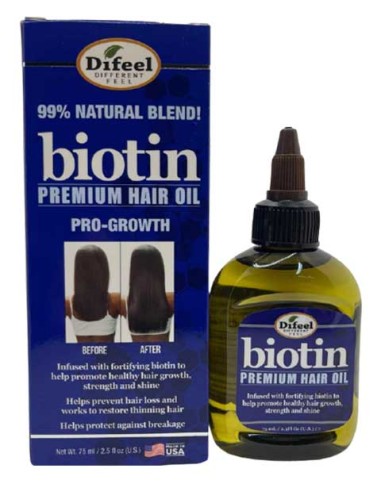Difeel Natural Blend Biotin Premium Hair Oil