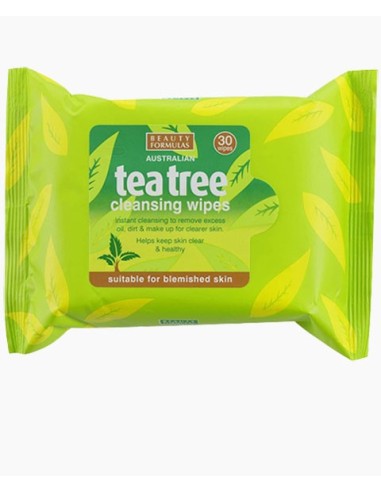 Beauty Formulas Tea Tree Cleansing Wipes Beauty Formulas Tea Tree Cleansing Wipes