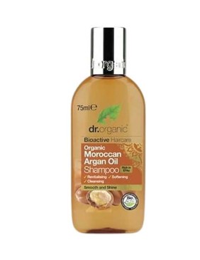 Bioactive Haircare Organic Moroccan Argan Oil Shampoo 75 ML