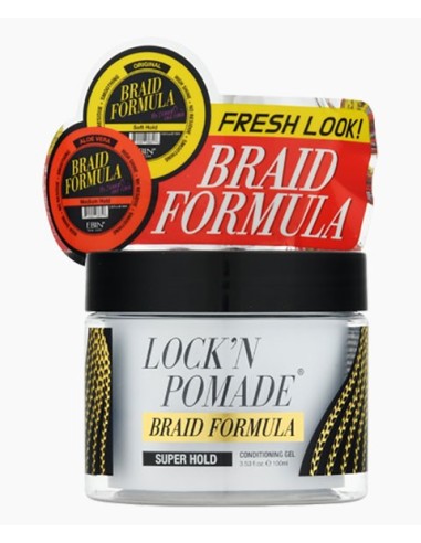 EBIN New York Lockin Pomade Braid Formula Super Hold EBIN New York Lockin Pomade Braid Formula Super Hold