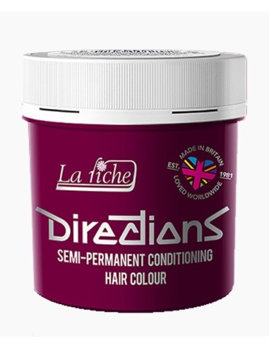 Directions Semi Permanent Conditioning Hair Colour Dark Tulip Directions Semi Permanent Conditioning Hair Colour Dark Tulip