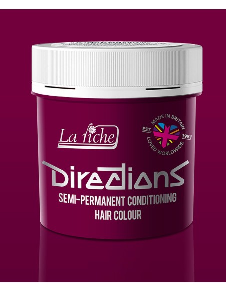 Directions Semi Permanent Conditioning Hair Colour Dark Tulip Directions Semi Permanent Conditioning Hair Colour Dark Tulip