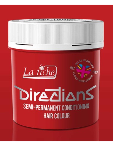 Directions Semi Permanent Conditioning Hair Colour Poppy Red
