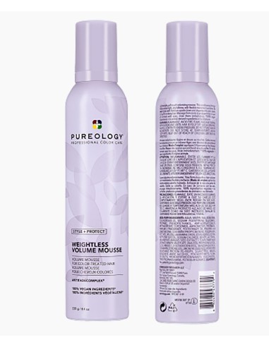 Pureology Style Plus Protect Weightless Volume Mousse Pureology Style Plus Protect Weightless Volume Mousse