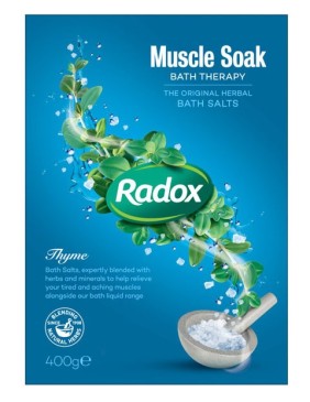 Radox Bath Therapy Herbal Bath Salts Muscle Soak