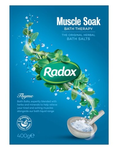 Radox Bath Therapy Herbal Bath Salts Muscle Soak Radox Bath Therapy Herbal Bath Salts Muscle Soak