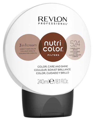 Nutri Color 3 In 1 Cream 524 Coppery Pearl Brown Nutri Color 3 In 1 Cream 524 Coppery Pearl Brown